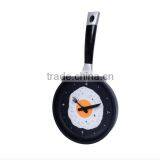 Plastic Fry Pan Wall Clock for Kitchen Decoration thumbnail-1