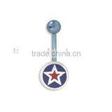 316L Stainless Steel Body Jewelry Nickle Free Belly Button Rings