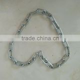3/16 ordinary mild steel short link chain DIN 766