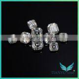Lab Grown Color Diamonds Asscher Cut Forever Brilliant Moissanite thumbnail-4