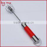 BT0154 14" Rotating Whisk With PP Handle Egg Beater With 430 Function Part 14" PP Handle Rotating Egg Beater With Hook thumbnail-3