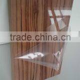 Wood Grain Pvc Mdf Board for Kithen Cabinet thumbnail-2