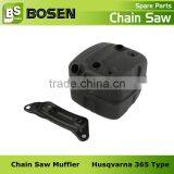 65cc 3.4KW 365 Chainsaw Muffler of Hus365 Chainsaw Spare Parts
