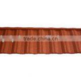 Stone Tile / Colorful Stone Coated Metal Roofing Traditional Tile