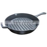 cast iron skillet sizzle plate / skillet plate / grill skillet