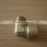 Equal Female Stud Elbow Brass Connector ,nickle Planted Brass Elbow Connector thumbnail-3