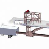 New products automatic belt conveyor for truck loading unloading bagged cement
