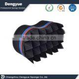 Magic Barber Pyramid Shape Hair Twist Sponge With PVC Bag Case Packed thumbnail-6