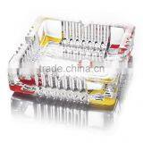 Square Shape Glass Ashtray Large Glass Ashtray thumbnail-2