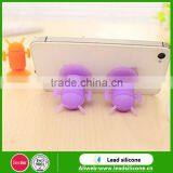 Lady Shoes Shape Silicone Phone Hodler Fashion Girl's High Heel Silicone Phone Holder thumbnail-5