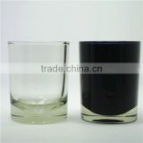 Thick bottom glass candle jar glass candle container wholesale
