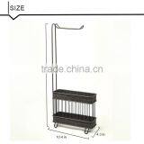 Rectangle Rack, Standing Holder With One Hook, Bronze thumbnail-4