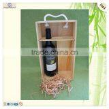 Packing 2 Bottles Slide Wood Beer Wine Box thumbnail-4