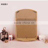 Wooden Frame Hanging Blackboard Vintage Blackboard Cafe Store Menu Decoration Blackboard Wall Decoration 26*39cm thumbnail-2