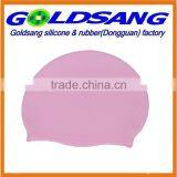 Customized Logo Printed Silicone Swimming Cap for Adults thumbnail-2