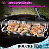 Grill Basket BBQ Accessory for Fish Meat Vegetable thumbnail-2