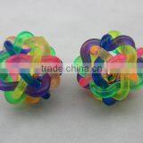New Eco-friendly TPR Fashion Chew Pet Toys Transparent Ball thumbnail-2
