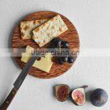 COCONUT WOOD ROUND CHEESE PLATTER thumbnail-1