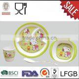 Disposable Eco-Friendly Printed Children Dinner Set Kids Melamine Dinner Set thumbnail-1