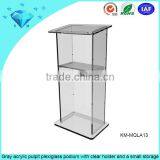 OEM LED Plexiglass Podium,Clear Acrylic Lecture,Perspex Podium thumbnail-4
