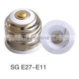 E17 to E12 Plastic Screw Shell Lamp Bulb Light Adapter / Electronic Lamp Led Converter thumbnail-6