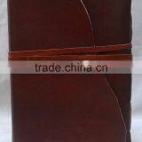 Handmade Vintage Strip Closer Torn Flap Leather Journal thumbnail-1