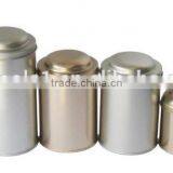 50g 100g 200g Round Metal Tea Tin Box thumbnail-3