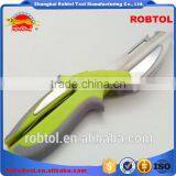 6 in 1 Kitchen Clever Scissors Shears Multi Function Clever Cutter Food Choppers Smart Knife Board Vegetable Slicer thumbnail-3