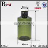 2017 Hot New Products 60ml 10ml Oblique Shoulder Dark Green Plastic Spray Head Bottle Fragrance Perfume Cosmetic Toner Wholesale thumbnail-6