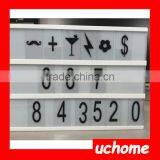 UCHOME Cinematic Light Box / Home Decoration Letter Light Box thumbnail-4
