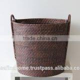 Big Size Rattan Storage Basket With Handles thumbnail-2
