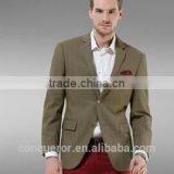 Anti-wrinkle,Men's Yellow Business &Leisure Suit .BSPS0602 thumbnail-1