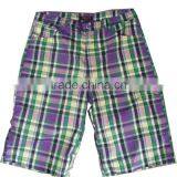 2012 Fashion Style Men Plaid Beach Shorts|board Shorts
