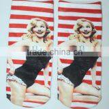 Cheap Polyester Printed Socks With Customized Printing Design thumbnail-5