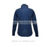 Women 100% Polyester Embroideied Logo Polar Fleece Jacket Custom thumbnail-2