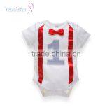 Factory Organic Cotton for Newborn Summer Clothing Set Wholesale From China Baby Clothes Romper thumbnail-1
