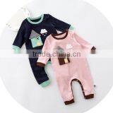 S17709A Cotton Baby Clothing Long Sleeve Baby Romper thumbnail-3