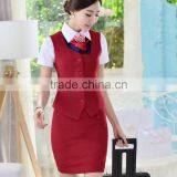 Custom Chantilly and Beautiful Cotton Material Airline Uniforms of Women Wholesale for Sale thumbnail-2