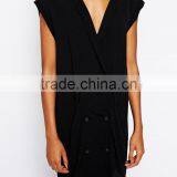 Kater Dress With Textured Seam Detail and Short Sleeves thumbnail-3