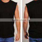 High Quality Wholesale Bodybuilding Tank Top Cotton Sports Tank Top Custom Unisex Stringer Tank Top thumbnail-3
