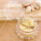 Garlic Peeler Kitchen Tool Ginger Helpful Crusher Garlic Presses Plastic Box Novelty Households Vegetable Cutter Kitchen KC1019 thumbnail-1