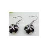 Antique Style New Fashion Enamel and Epoxy Stainless Steel Dangle Earrings Models thumbnail-1