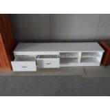 Supply White Wooden TV Cabinet thumbnail-3