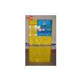Yellow POP Cardboard Retail Display Stands PP Lamination For Pharmaceutical thumbnail-1