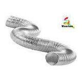 Light Weight Metal Semi Rigid Dryer Duct Installation Flame Retardant thumbnail-1