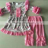 Boutique Summer Outfit Girl Clothing Set Easter Bunny Kids Outfit Baby Clothes Remake Baby Outfit thumbnail-1