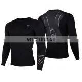 Hot -sale China Mens Sports Clothes / Long Sleeve Compression Top / Customed Men's Golds Gym t Shirt