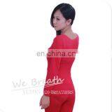 Bamboo Seamless Lace Neck Designed Undergarment Suit thumbnail-4