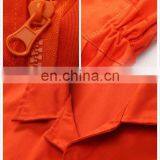 Hot Selling OEM Factory Bright Orange 100% Cotton Professional Safety Coverall Workwear thumbnail-5