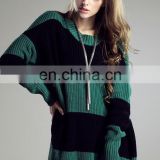 Fashion lady sweater, thick knitted women sweater cargidan,long sleeve knitted sweater for winter